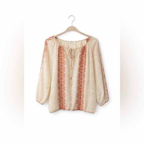 Max Studio Tops - Max Studio Boho Peasant Top, Size M